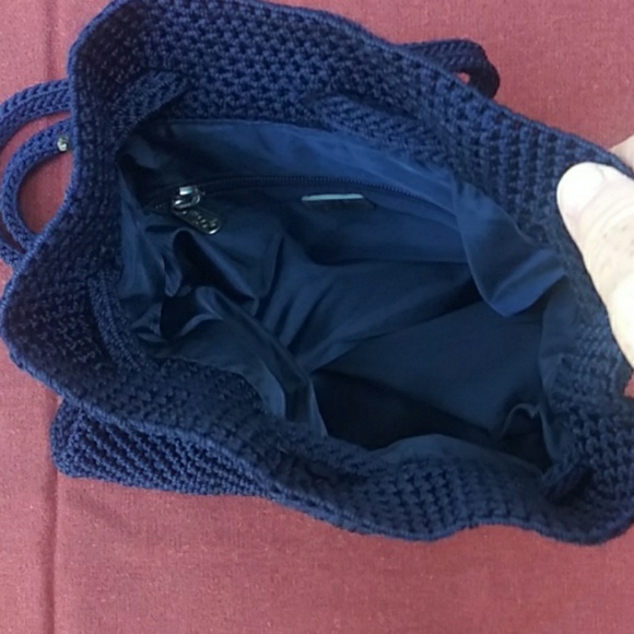 The Sak. Crocheted blue  GUC - Picture 3 of 3